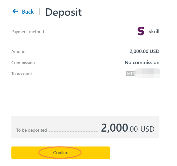 How to deposit in EXNESS