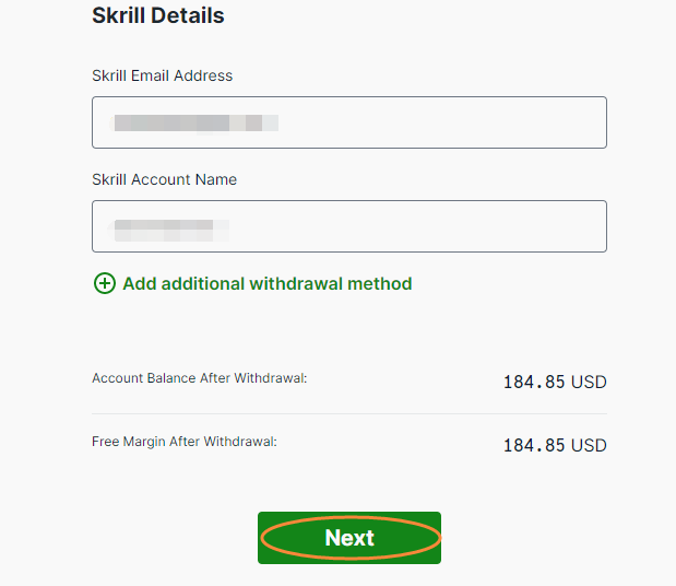 How to withdraw funds from ThinkForex account